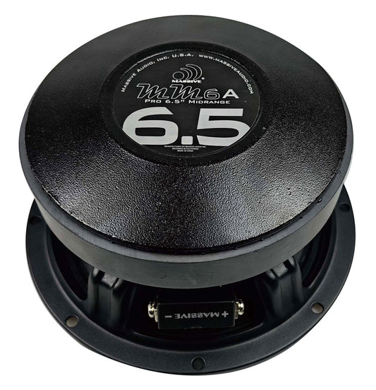 Massive Audio -MM6A - 6.5" 160 Watt 4 Ohm Mid-Range / Mid-Bass Speaker image 0