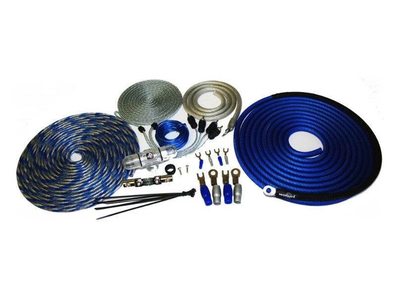 Massive - AK0 - 0 AWG Full Wire Kit Silver Tinned 100% O2 Free Pure Twisted Copp image 2