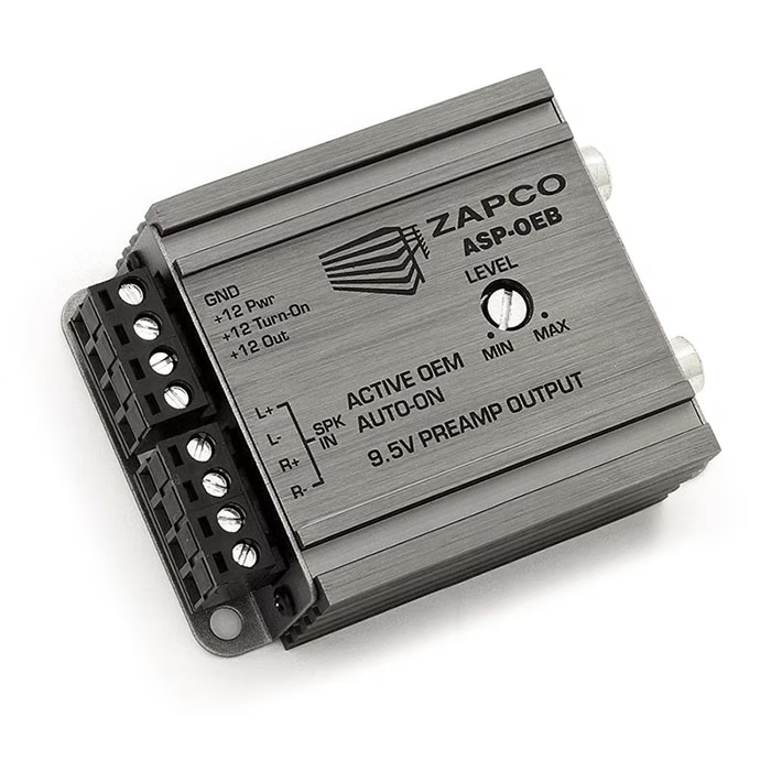 Zapco | ASP-OEB | 2-Ch. | OEM Speaker Level to Preamp