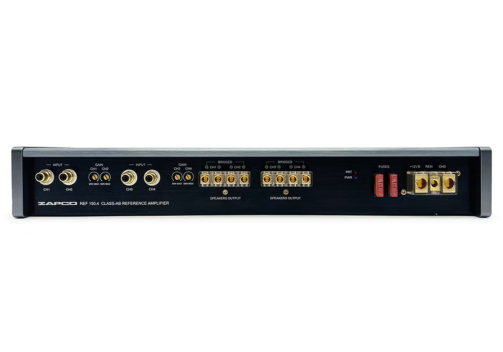 Zapco | REF 150.4 | 4-Ch. | Class AB | High-End Amplifier
