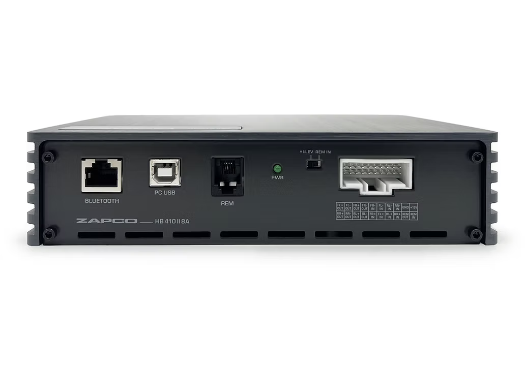 Zapco - HB 410 II 8A Integrated 10-Ch. DSP / 8-Ch. Class AB Amplifier