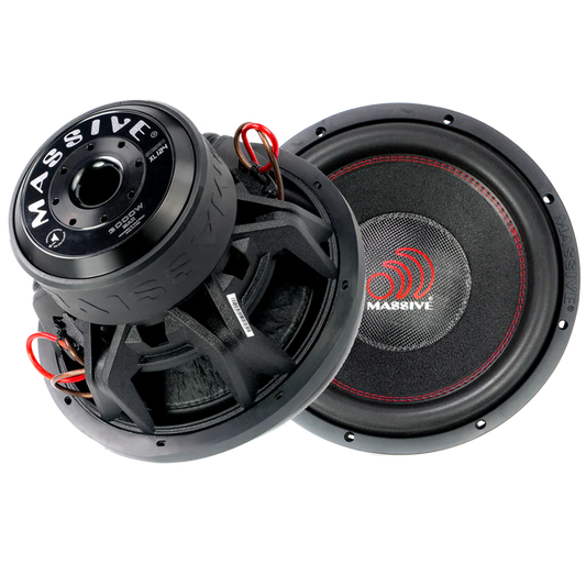 Massive Audio - SUMMOXL124 - 12" 1500 Watts RMS Dual 4 Ohm Subwoofer image 0