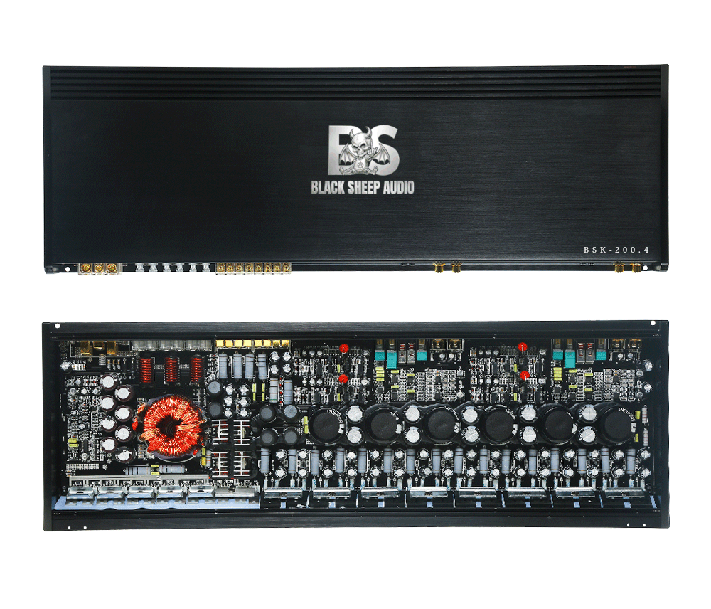 Black Sheep Audio | BSK-200.4 | 200w x 4 | Class A/B  | 🇰🇷 Korean design