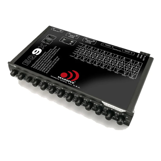 Massive Audio - EQ9X - 9 Band Car Audio Graphic Equalizer image 0