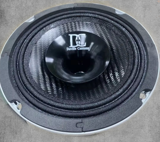 Daville Customs  - DC- 6" 200rms Carbon Cone coaxial w 2 Inch Driver image 0