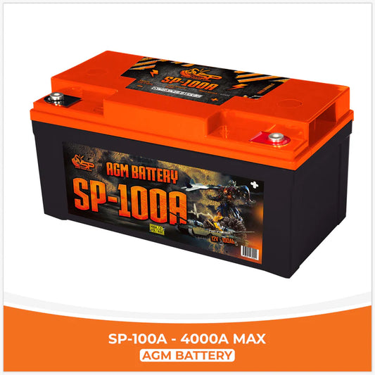 SP Audio - SP 100A AGM BATTERY LONG LIFE SPL image 0