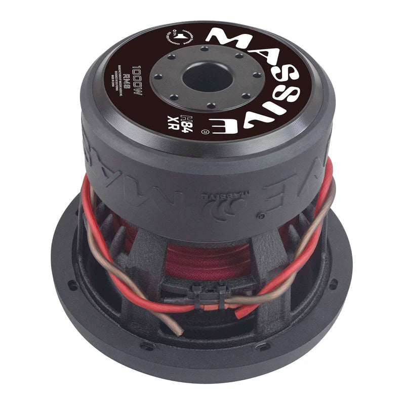 Massive Audio - H84XR - 8" 1000 Watts RMS Dual 4 Ohm 2.5" V.C. Subwoofer image 0