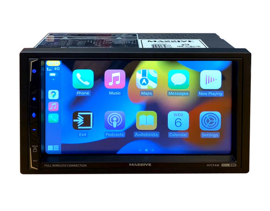 Massive Audio - H7CPAW - 7" VIDEO HEAD UNIT | CarPlay, Android, MP3, Bluetooth, image 0