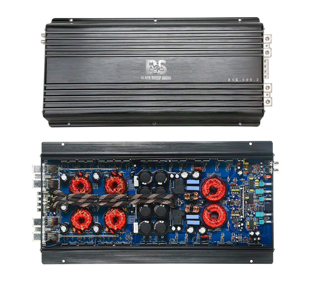 Black Sheep Audio | BSK-500.2 | 500w x 2 Rms | Anarchy Series | Full Range | 🇰🇷 Korean design