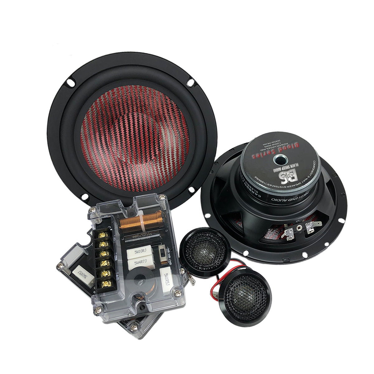 Black Sheep Audio | BSA-6.5 | Blood Series |80w Rms | 2 way Component set
