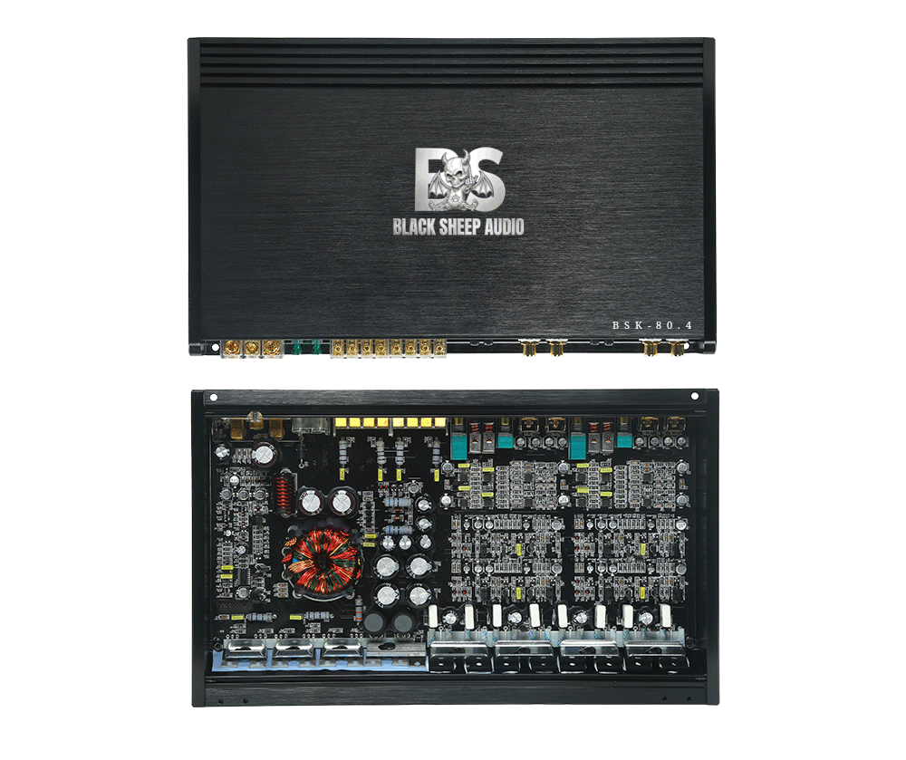 Black Sheep Audio | BSK-80.4 | 80w Rms x 4 | A/B Amplifier | 🇰🇷 Korean design