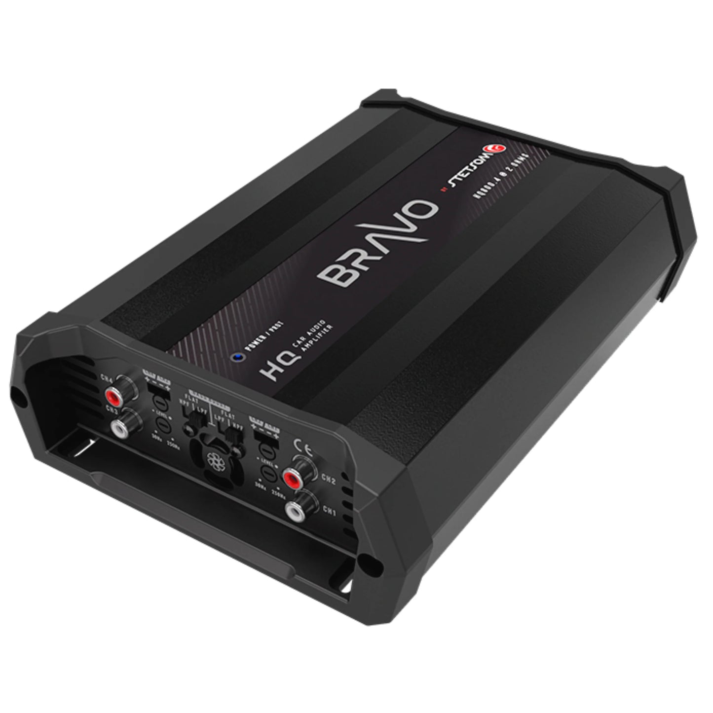 Stetsom  - Bravo HQ 800.4  - 4Ch Digital Amplifier - 2 Ohms Stable - 800w RMS image 4