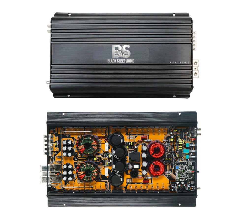 Black Sheep Audio | BSK-800.1 | 800w x 1 Rms | Anarchy Series | 🇰🇷 Korean design