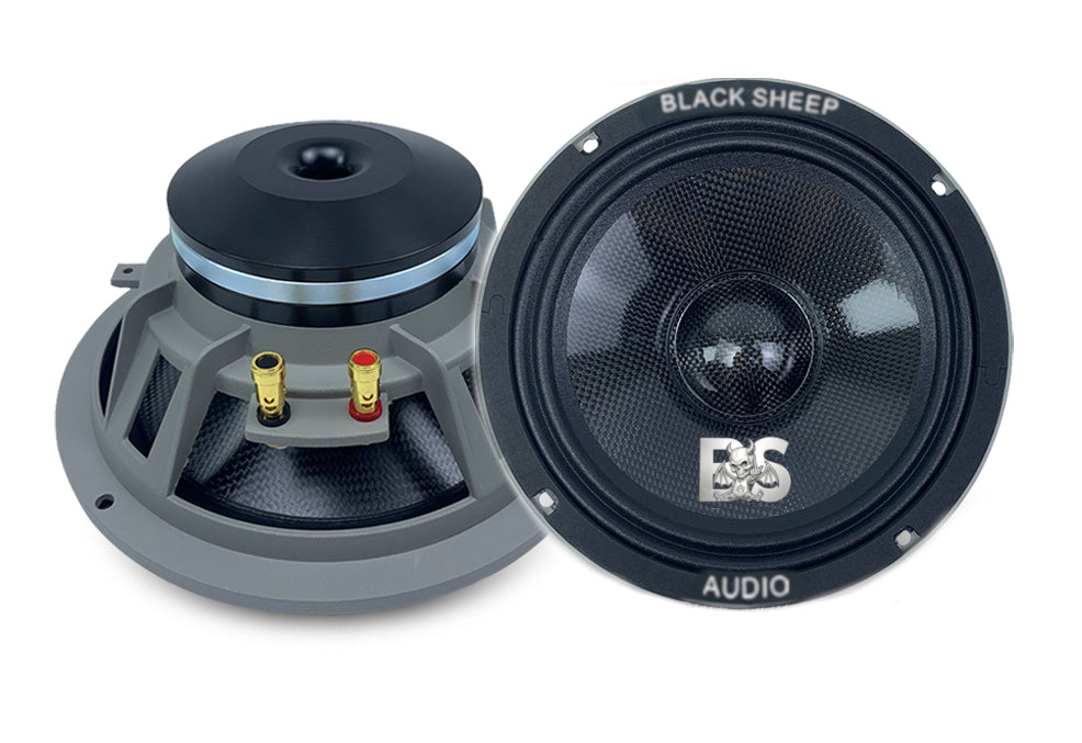 Black Sheep Audio | 6.5PRODC | 6.5" Carbon Fiber Pro Series Mid | 120 Rms