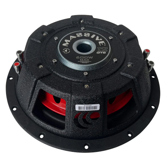 Massive Audio  - GTS12 - 12" 300 Watts RMS Dual 4 Ohm Subwoofer image 0
