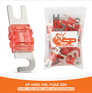 SP Audio - SP MINI ANL 200 FUSE BAG MINI ANL 24 PCS (PRICE FOR PACK) image 0