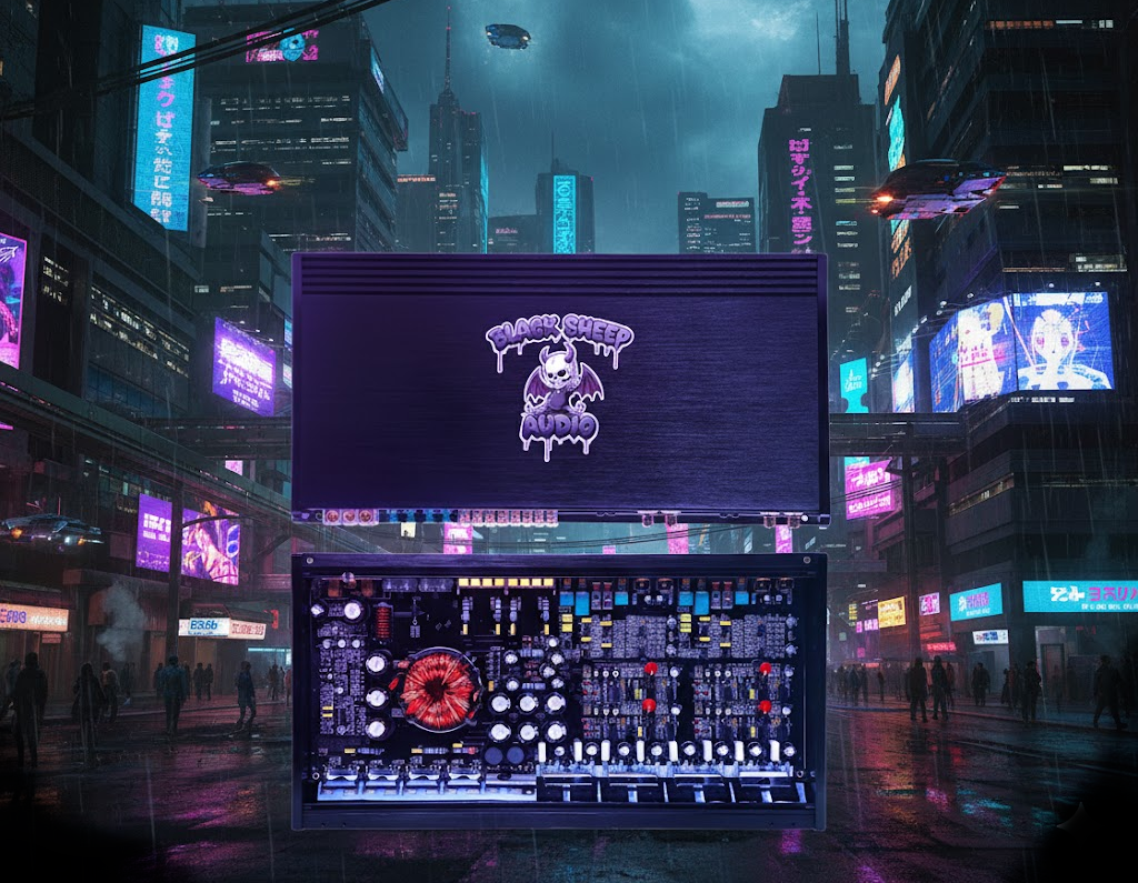 Black Sheep Audio | BS-120.4 | Class A/B | HIGH POWER CAR AUDIO AMPLIFIER