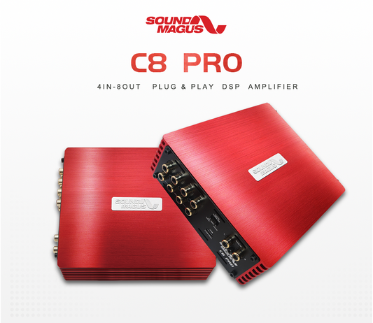 Sound Magus - C8 Pro - 8 channel amp with DSP image 0