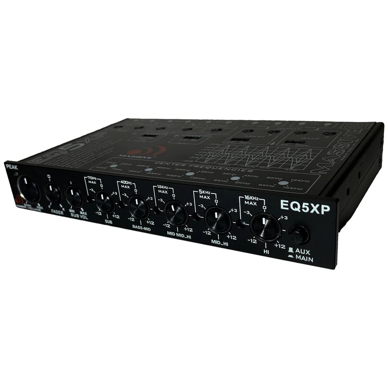 Massive Audio - EQ5 - 5 Band Car Audio Graphic Equalizer image 2