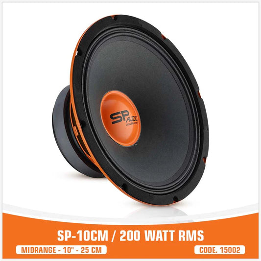 SP Audio - SP 10CM MIDRANGE BEST SELLER 10"/25CM 200W RMS image 0