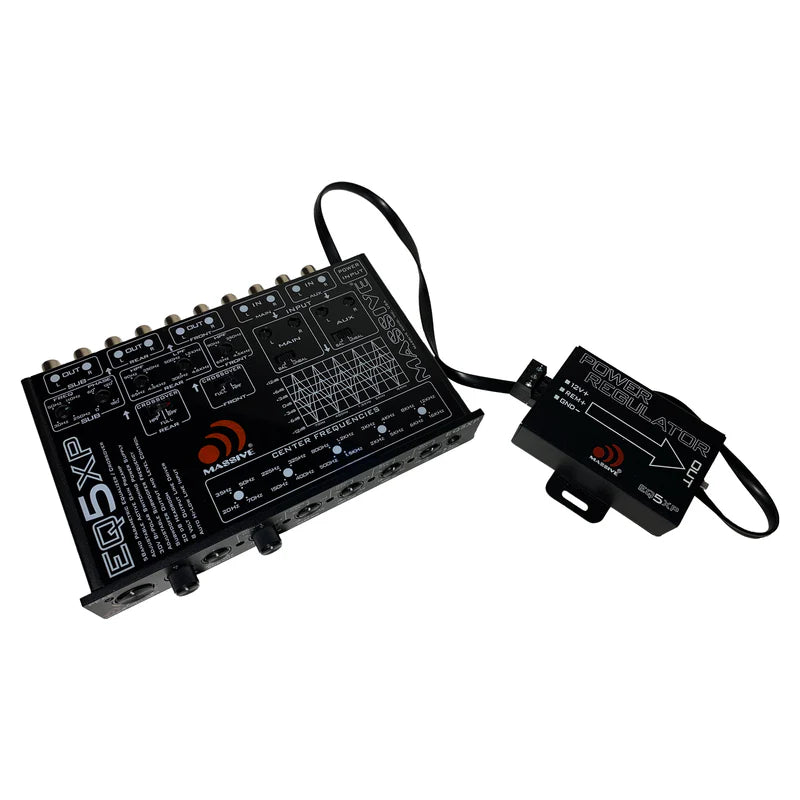 Massive Audio - EQ5 - 5 Band Car Audio Graphic Equalizer image 0