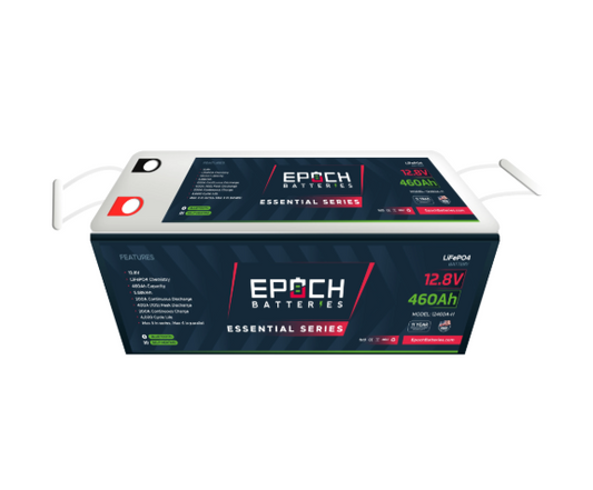 Epoch Batteries - 12460A-H - 12V 460Ah Bluetooth & Heated LiFePO4 Batt image 0