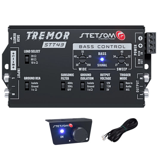 Stetsom | STT43 Tremor PRO | Bass Restoration Digital Processor with Bass knob