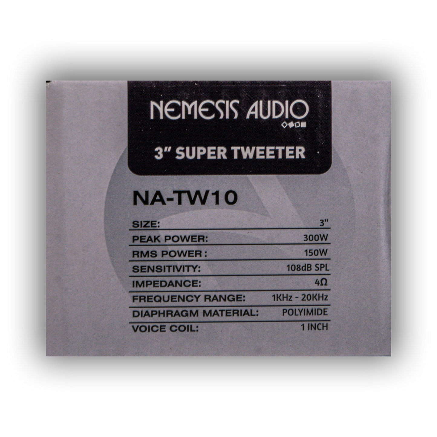 Nemesis Audio-NA-TW10-3″ Super Tweeter  150W RMS 1″ Voice Coil 4-Ohm image 6