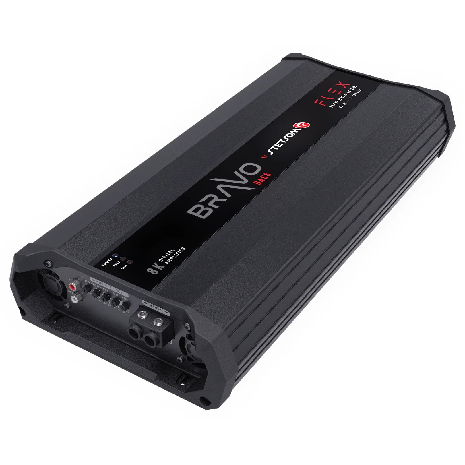 Stetsom  - BRAVO BASS Flex 8K  -0.5~1ohm (Auto) Mono Class D Amp, Auto Impedance image 5