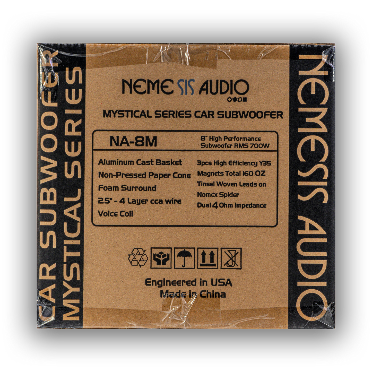 Nemesis Audio - NA-8M - 8″ High Performance 700W RMS Dual Voice Coil 4-Ohm image 6