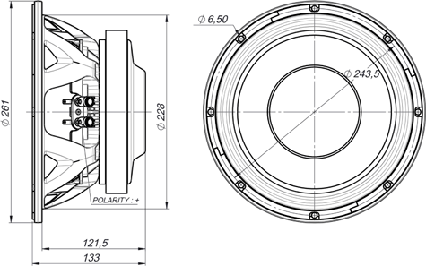 Beyma - POWER 10iX  8ohm - Low & Mid Frequency - Car Audio image 2