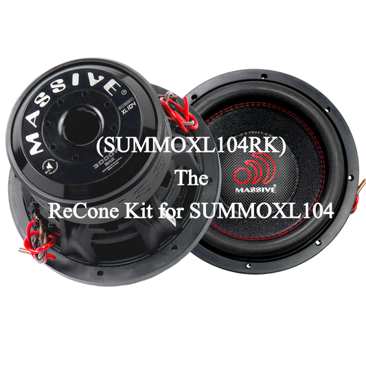 Massive Audio -  SUMMOXL104RK  - Recone kit for the SUMMOXL104 image 0
