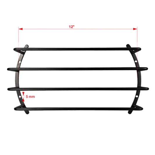 Massive Audio - GRILL12 - 12" Deep Anodized Steel Protective Subwoofer Grill image 0