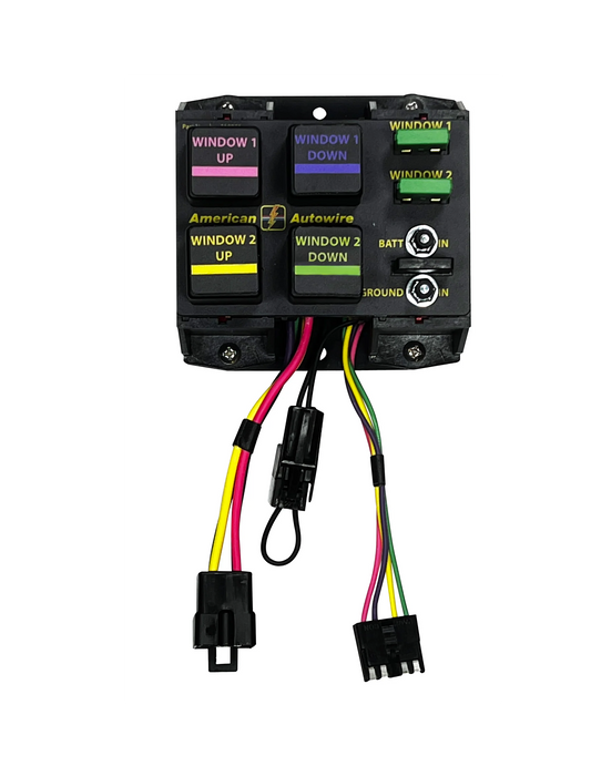 American Autowire - Power Window Reversing Relay Kit- 2 Window image 0