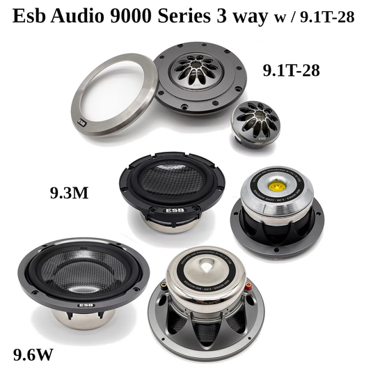 ESB Audio - 9000 Series - 6.5"  3 way speaker system w/9.1T-28 image 0