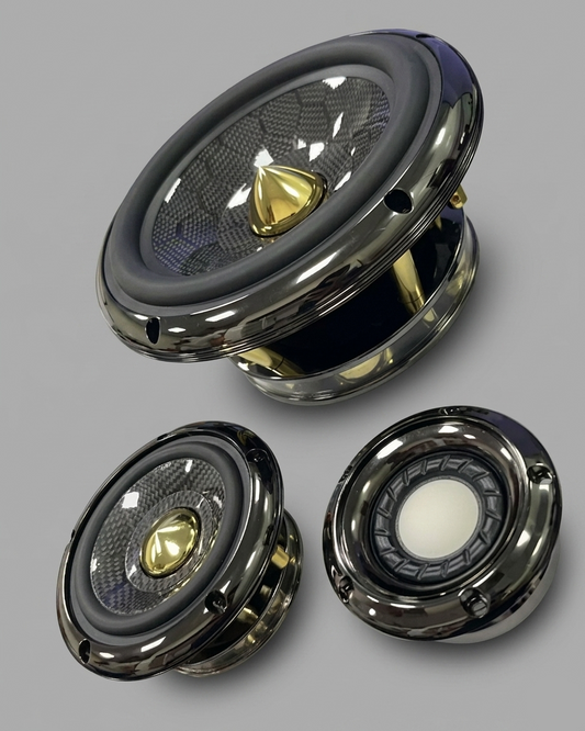 Black Sheep Audio | BSS-SOV6k | Sovereign Carbon High End 3 way Component set