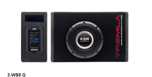 ESB Audio - 3000 Series - 3.WB8 G  - 8"/200 mm Active Ported Subwoofer image 0