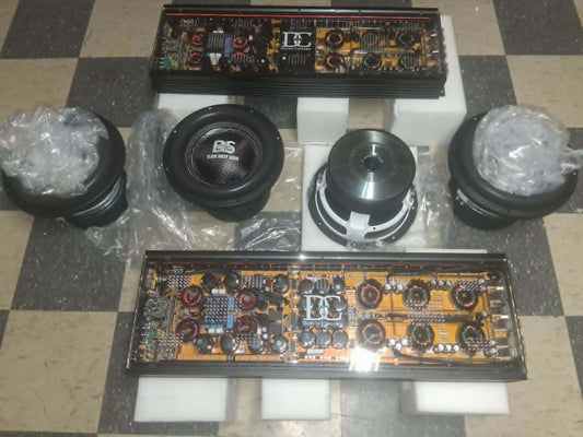 Black Sheep Audio  / Daville Package Deal -  two-8k's and four-12's