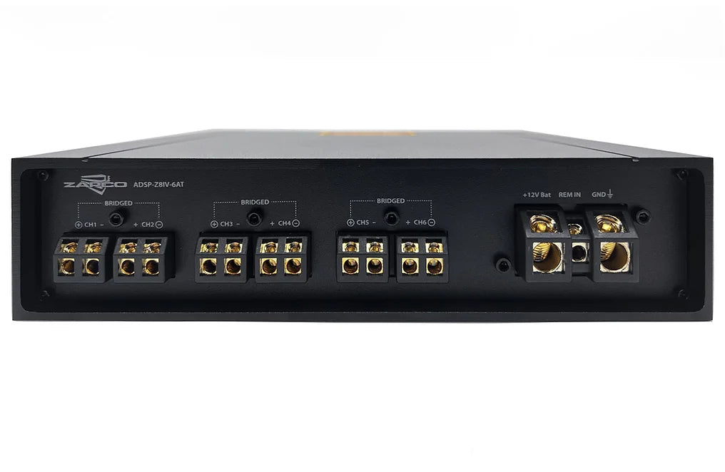 Zapco - ADSP-Z8 IV-6AT Integrated 8-Ch. DSP / 6-Ch. Class D Amplifier image 2