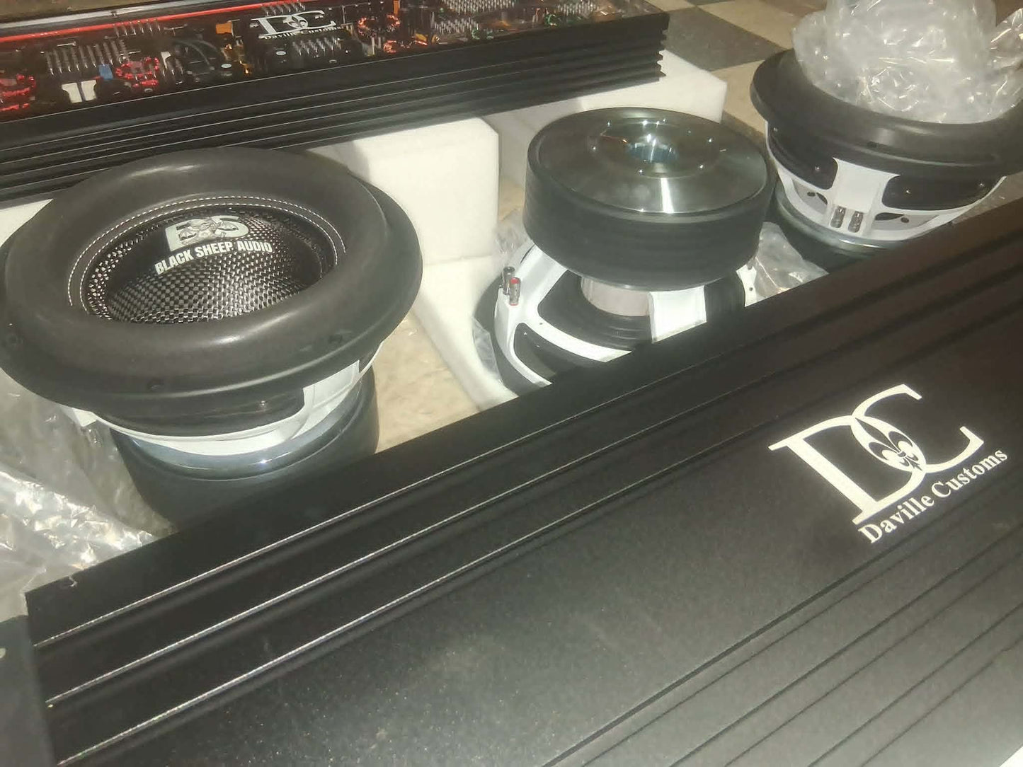 Black Sheep Audio  / Daville Package Deal -  two-8k's and four-12's