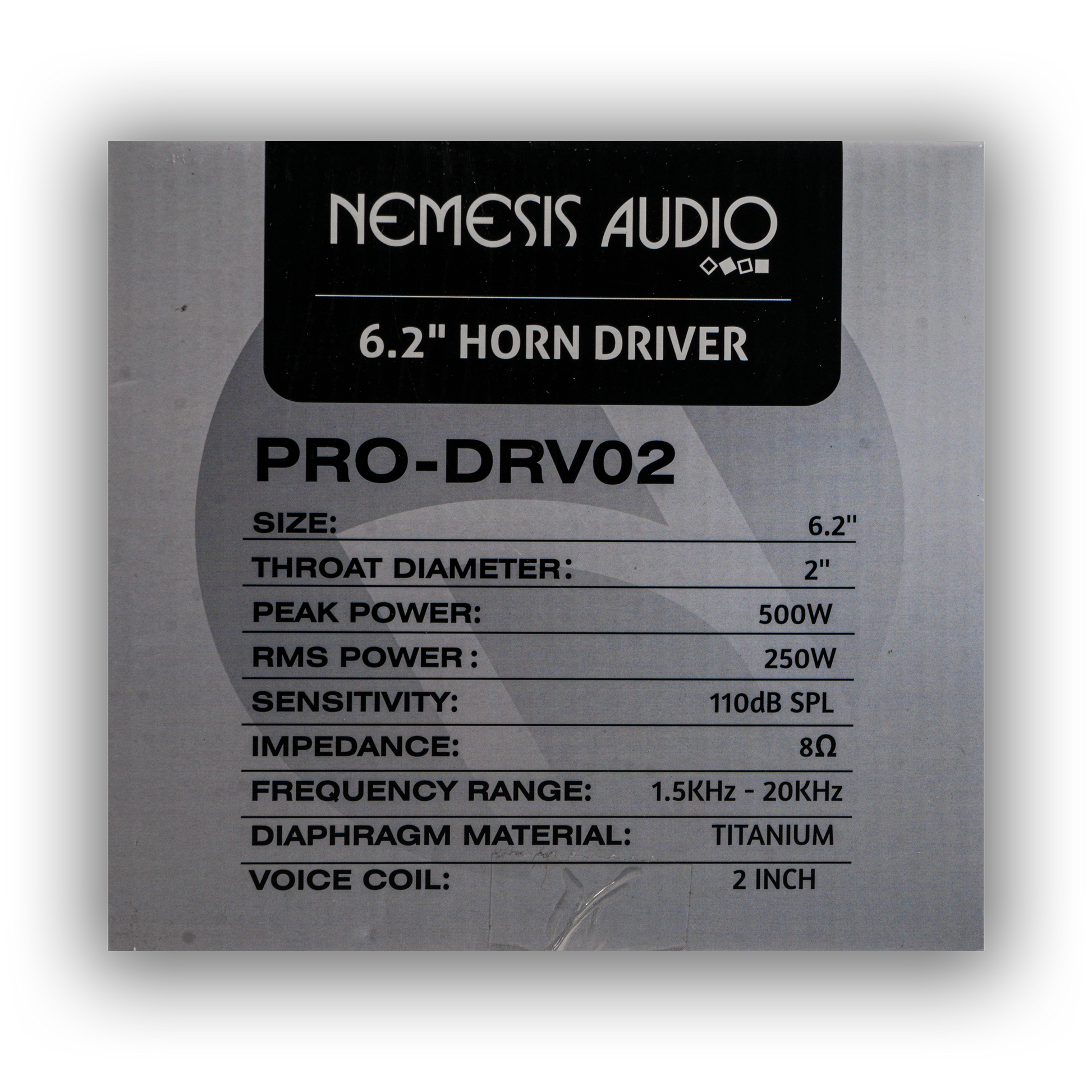 Nemesis Audio-PRO-DRV02-6.2″ Horn Driver 500W Max 250W RMS 4-Ohm image 5