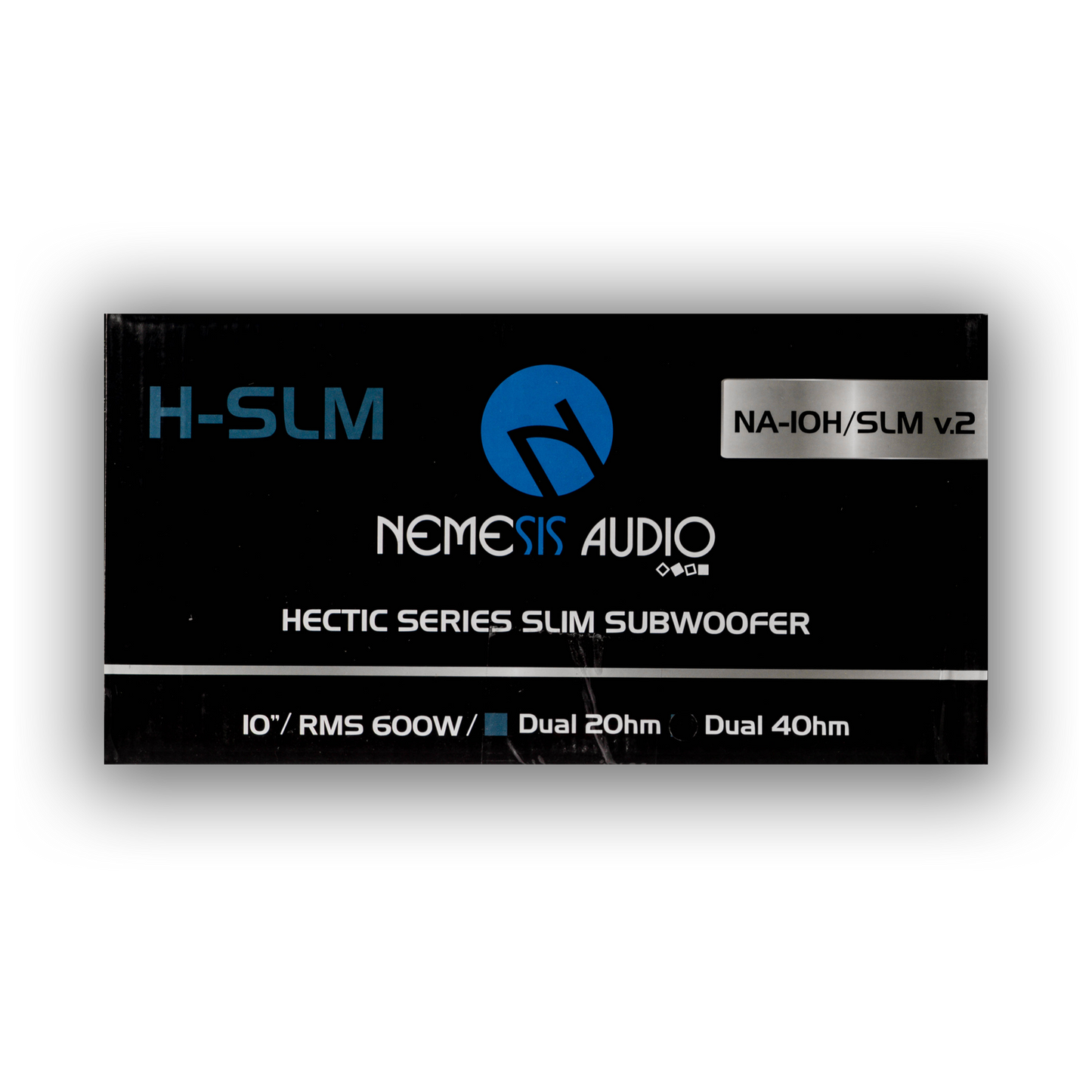 Nemesis Audio - NA-10H/SLMV.2 -   10″ 600W RMS Dual Voice Coil Car Subwoofer image 4