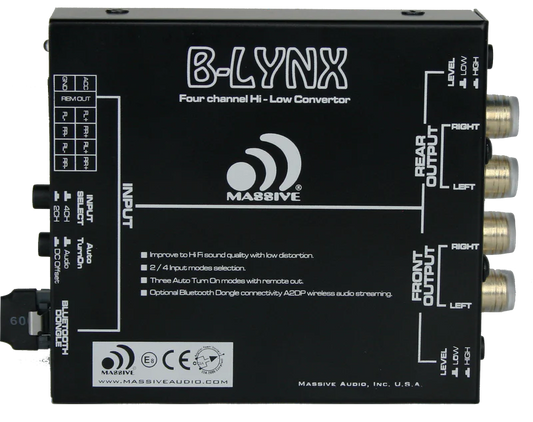 B-LYNX - 2/4 Channel Hi-Low Converter Bluetooth Auto Turn On image 0
