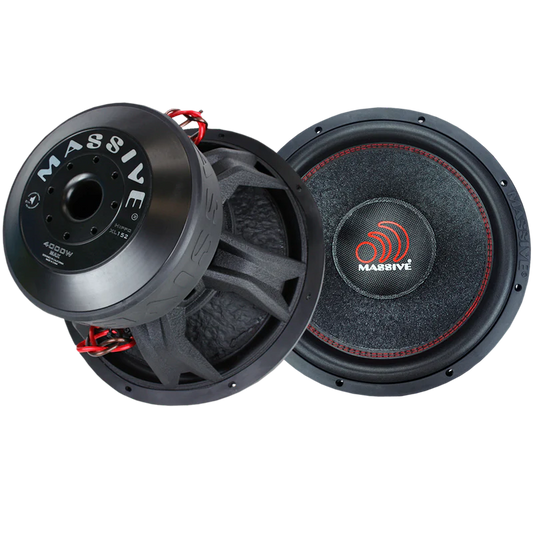 Massive Audio - HIPPOXL152 - 15" 2000 Watts RMS Dual 2 Ohm 3" V.C. Mega Sub image 0