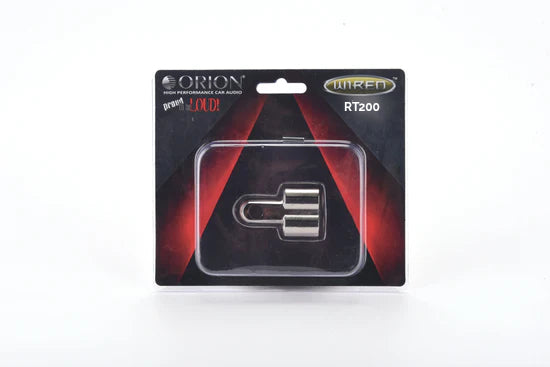Orion  - RT200 -  RING TERMINAL TWO 0/2 GAUGE NICKEL FINISH image 1