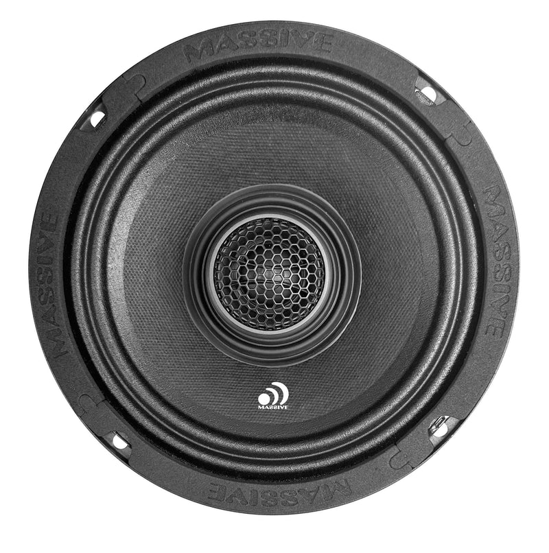 Massive Audio - HNX6 | 6.5" 4 Ohm Mid Pro Audio Coaxial Water Repellent Speaker image 3