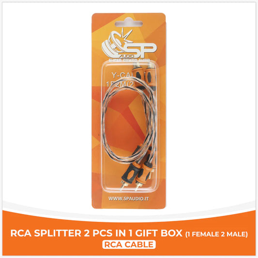 SP Audio - SP Y-CABLE(1F2M)  - CABLE TO SPLIT RCA image 0