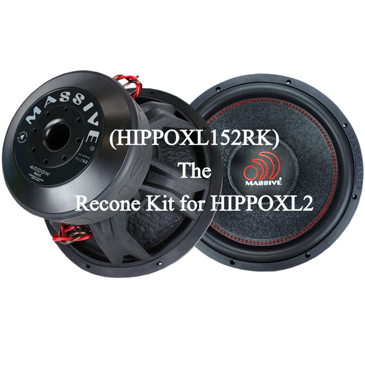 Massive Audio -  HIPPOXL152RK  - Recone kit for the HIPPOXL152 image 0
