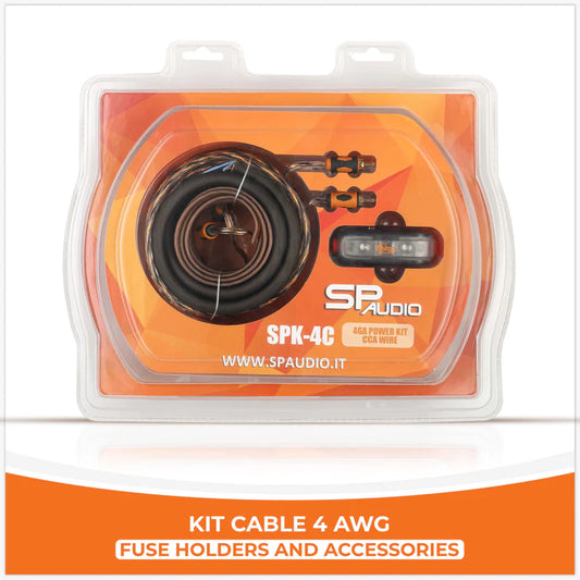 SP Audio - SP KIT CABLE 4 AWG CCA image 0