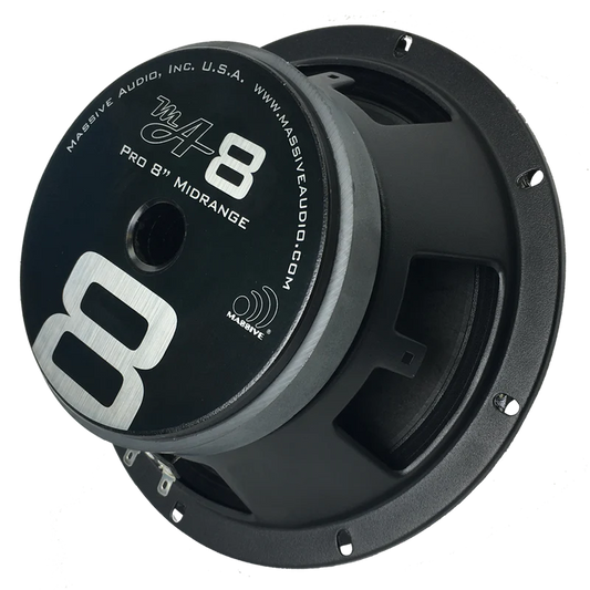 Massive Audio - MA8 - 8" 150 Watt 8 Ohm Mid Speaker (Lower SQ Frequencies image 0